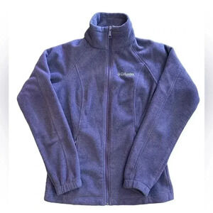 Columbia Fleece Jacket Full Zip Purple Women’s Size XS